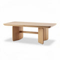 Tavolo in legno di betulla 160 x 80 x 75cm per sala da pranzo e soggiorno